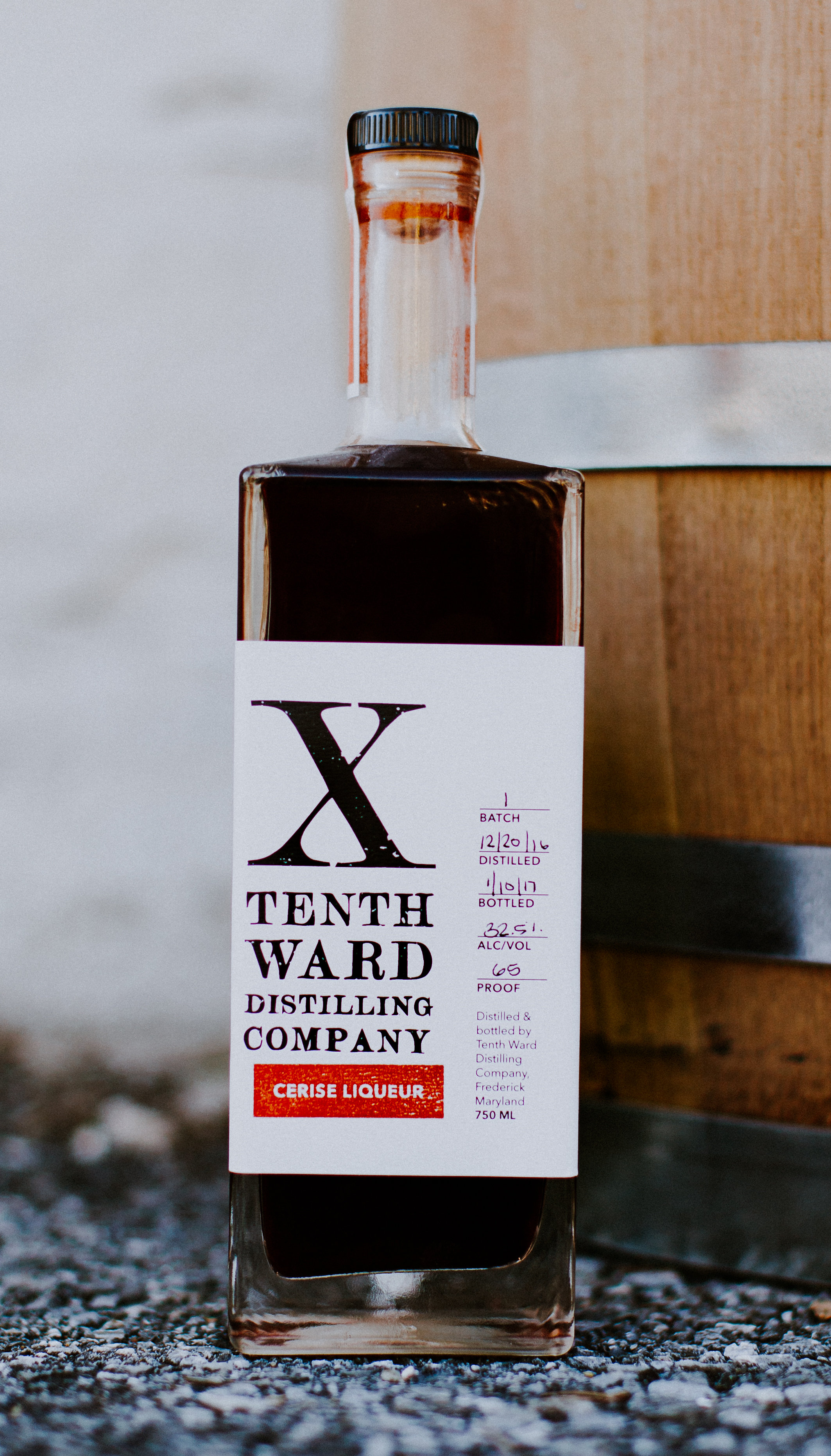 Cerise Liqueur Bottle