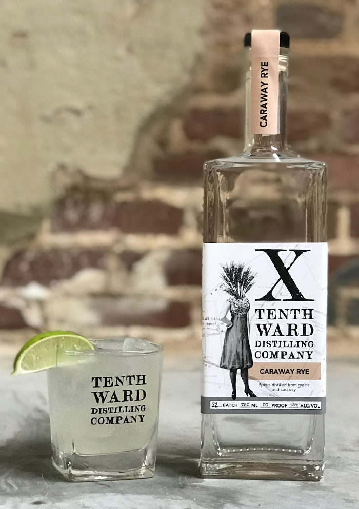Rye Mule, made with Tenth Ward Caraway Rye