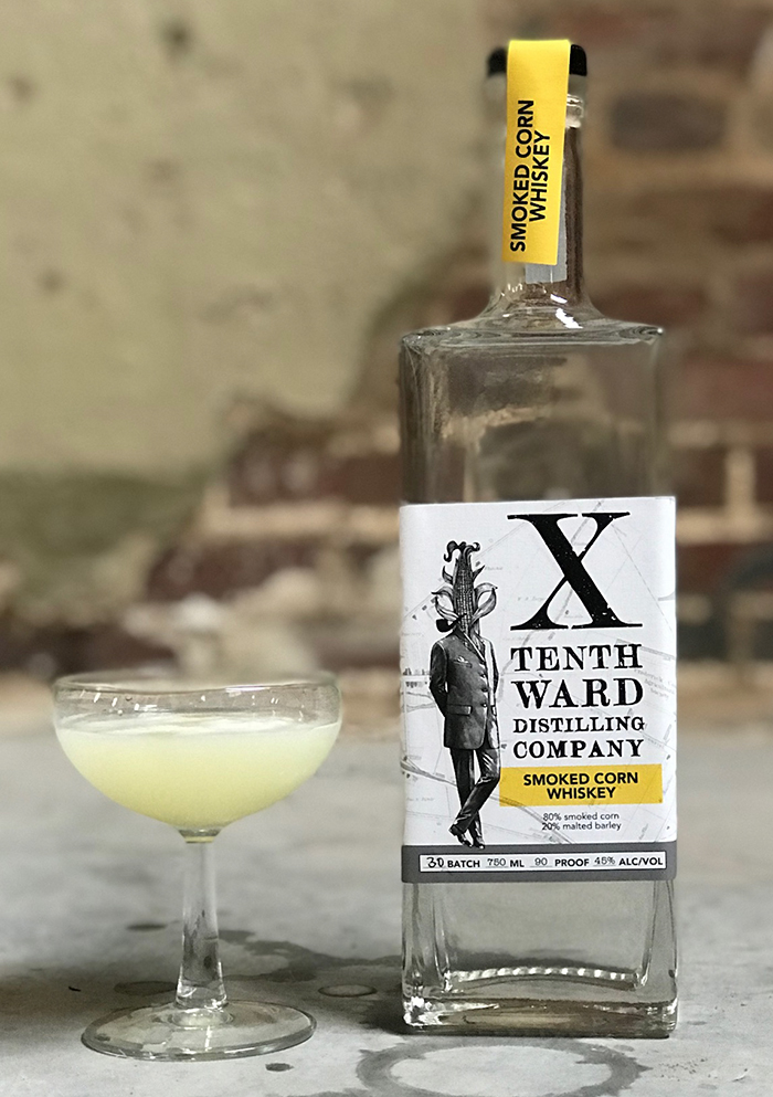 Smoked Whiskey Sour | Tenth Ward Distilling Company cocktails