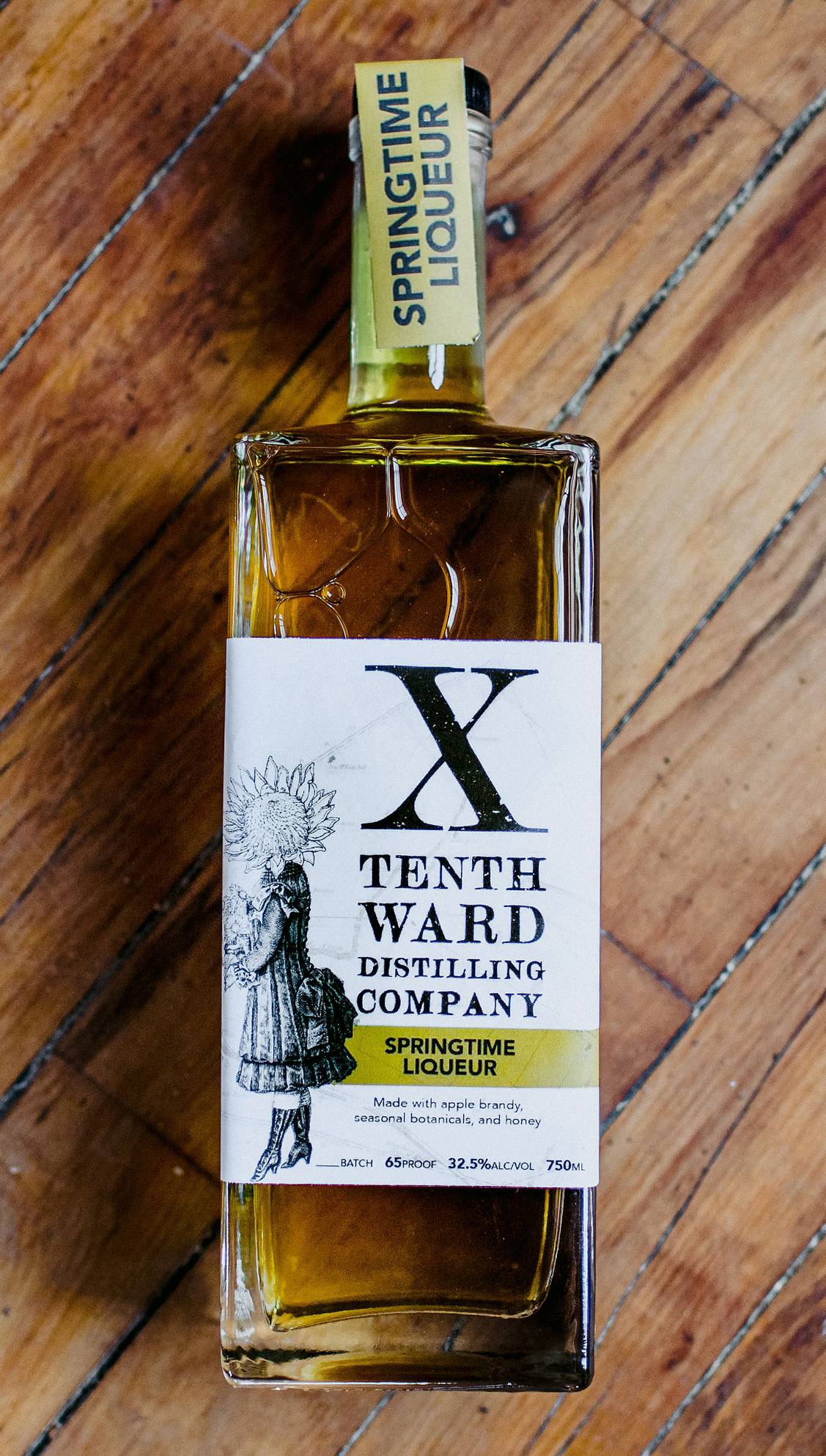 Springtime Liqueur, Tenth Ward's seasonal Spring liqueur