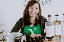 Monica Pearce, founder of Tenth Ward Distilling Company, shares an ardent passion for whiskey and like most of the women on this list, considered her entrance into the industry as a radical career transition.