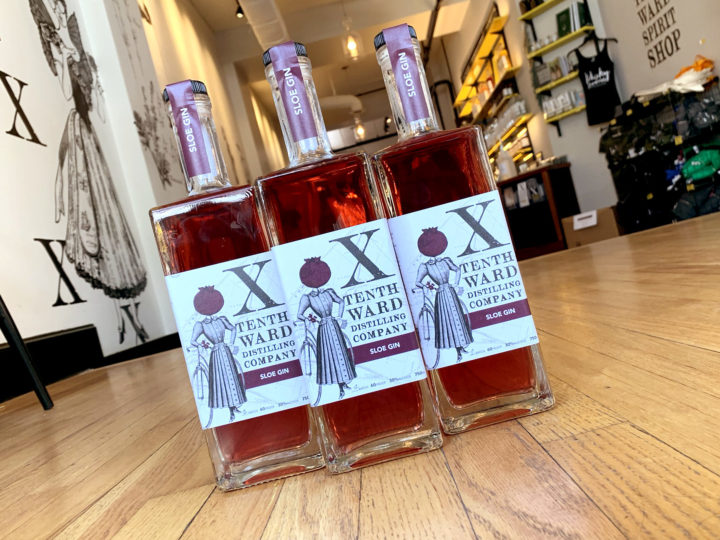 Tenth Ward Produces Exclusive Sloe Gin for their Bottle Club