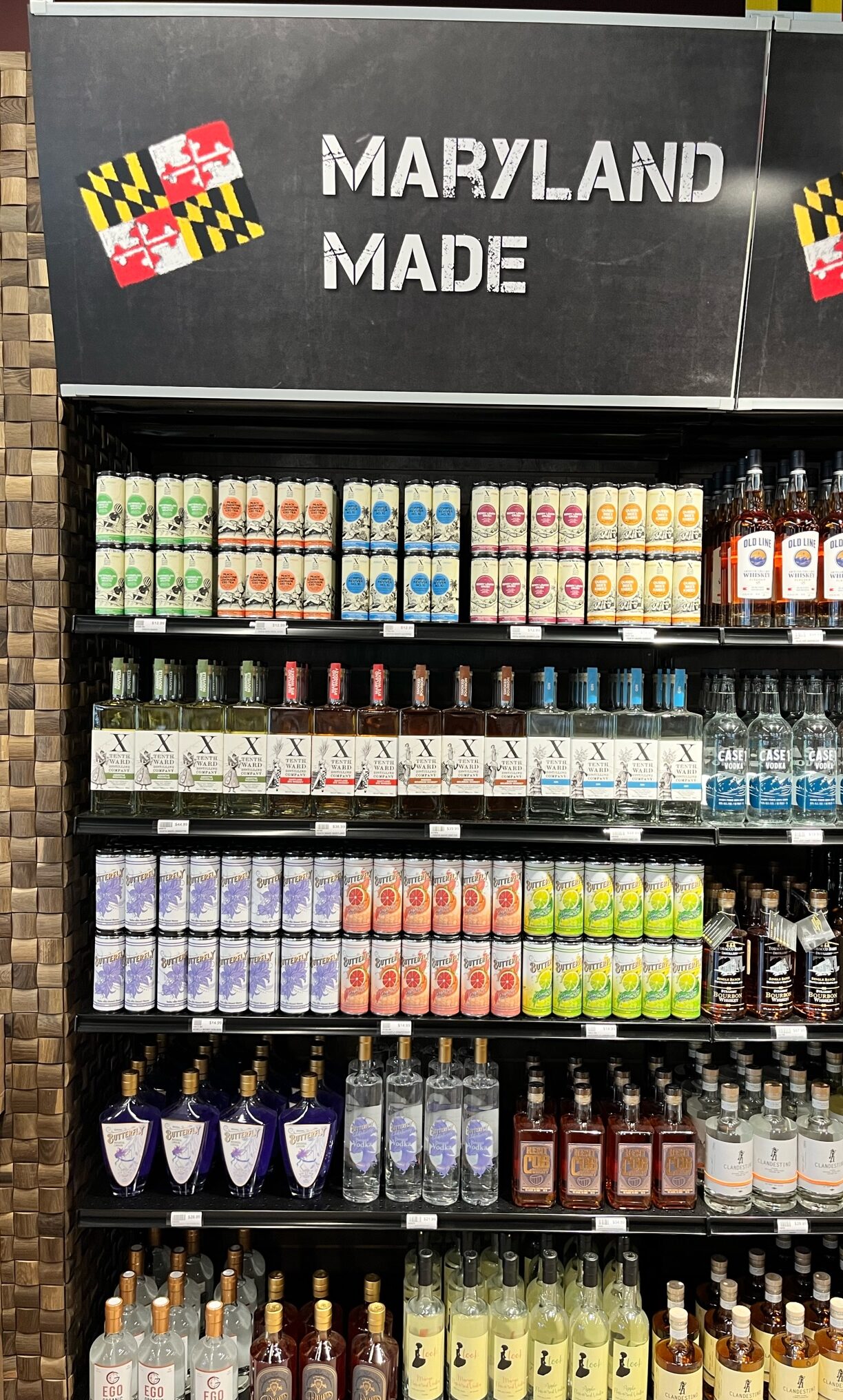 Find our spirits and canned cocktails